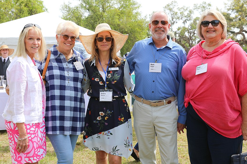 Jan Miller, Vicki Crupi, Andria Piekarz and Mark and Sandy Pepper