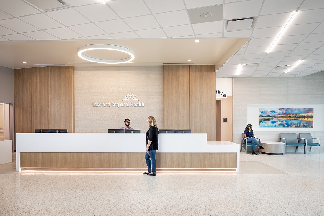 Lakeland Regional Health's recently completed emergency room is now open and accepting patients.