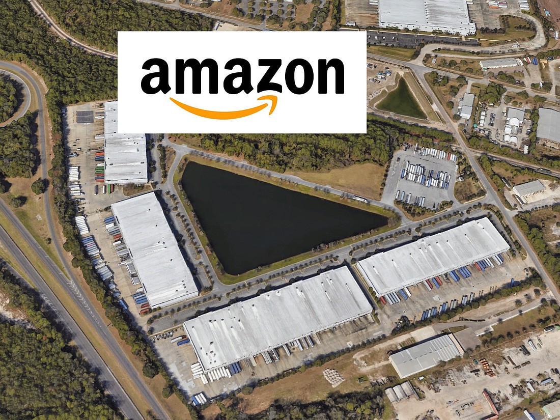 The Amazon delivery station in Alta Lakes Commerce Center at 11084 Cabot Commerce Circle, Unit 200.