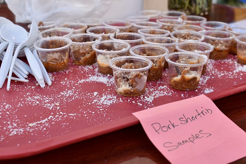 The Buonissimo truck offers samples to entice customers.