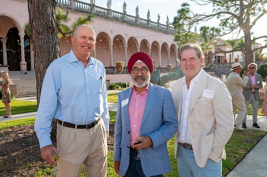 Michael Donnelly, Harry Anand and Jack Donahue