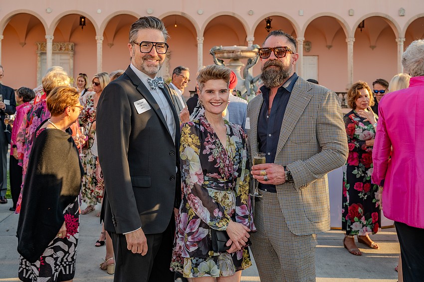 Tom Luzier, Sarah Cartwright and Dan Starostecki