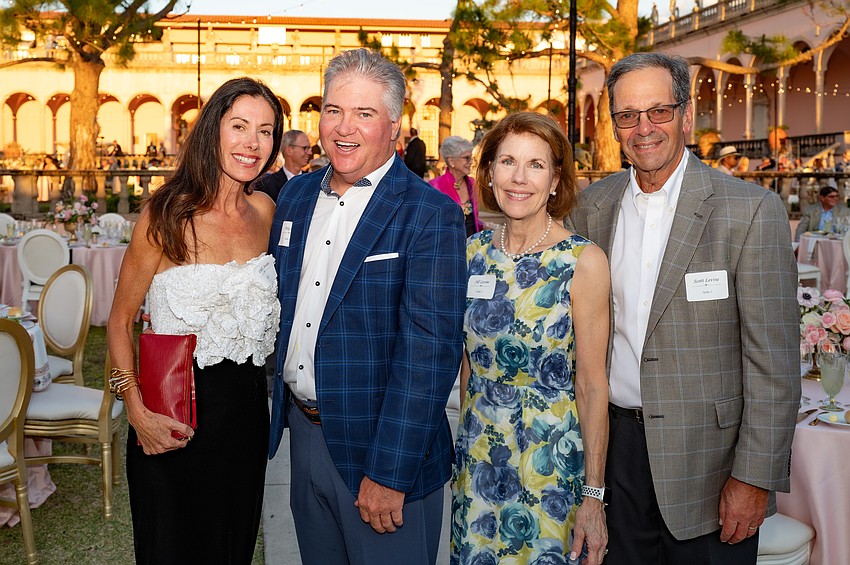 Emily Joslin, Mike Eden, and Jill and Scott Levine