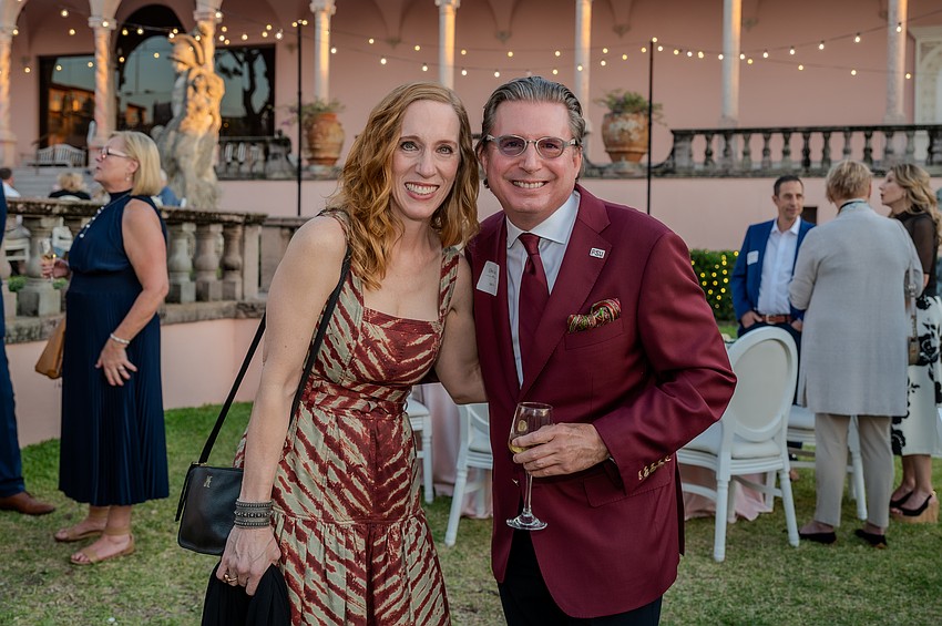 Jean Evans and Chris Lansiti