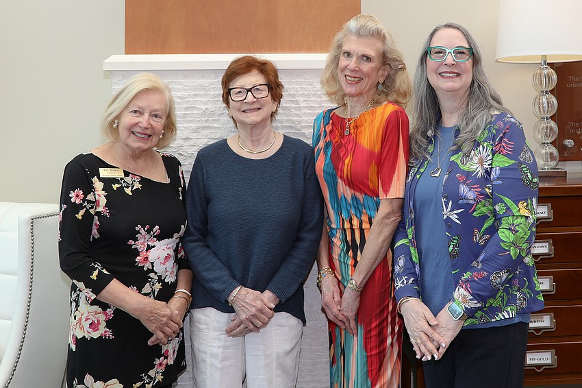 Pat Dodge, Merry Brodherson, Riska Platt Wanago and Lisa Huertas