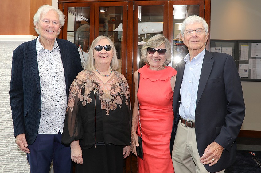 Vacys Garbonkus and Laima Nainys with Laima and Dave Braune