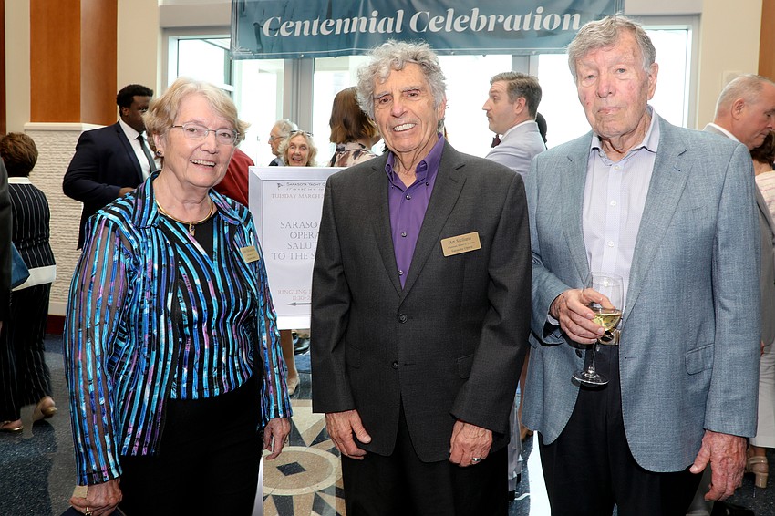 Syble DiGirolamo, Arthur Siciliano and Peter Shimkin