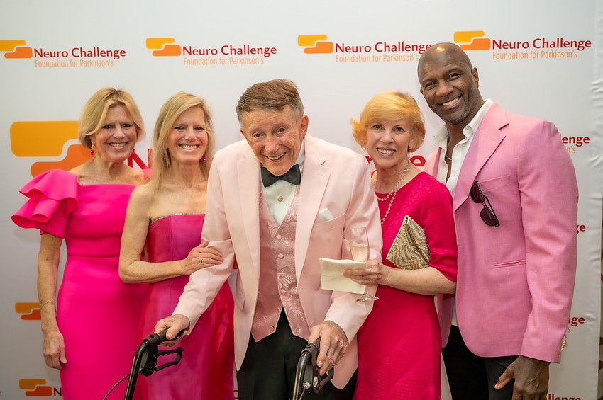 Lisa Laller, Linda Sloan Haller, Jack Sloan, Susan Payne and Jefferson Chales