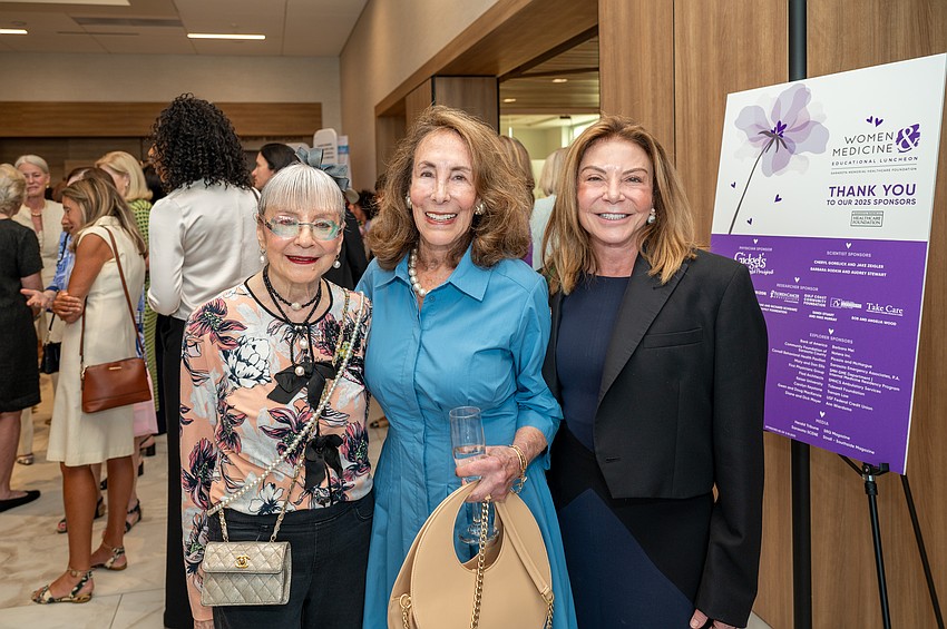 Maryann VanDongen, Sandi Stewart and Susan Molinari