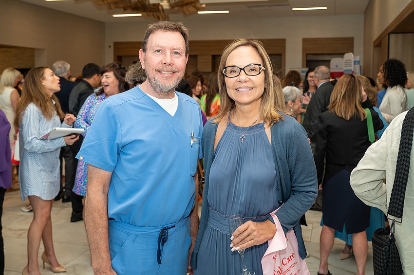 Tom O'Brien and Jen Nagro