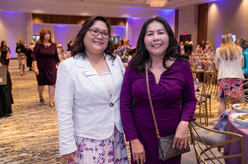 Jamette David and Grace Shapiro