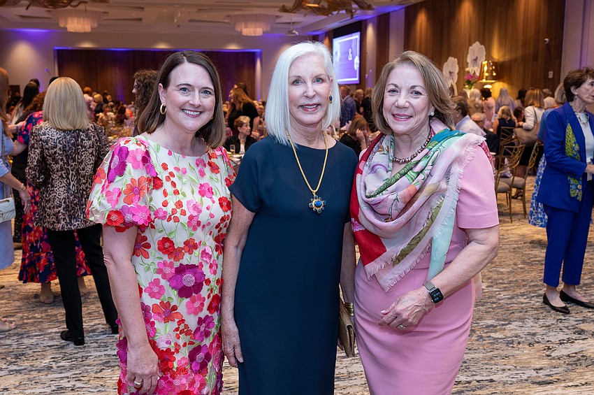 SMHF President Stacey Corley, Maryann Meyers and Pat Thompson