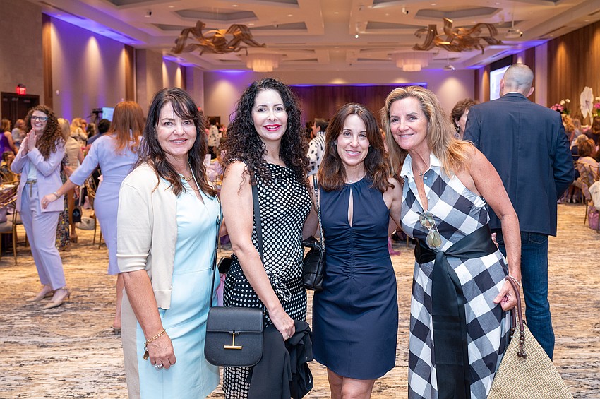 Jennifer Ponce deLeon, Erika Llevat, Karen Winters and Christine Minasian