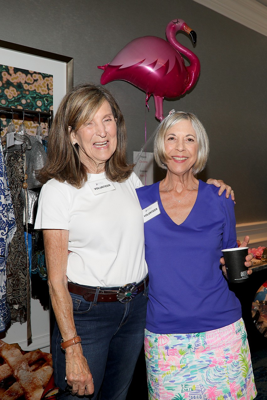The Allysons are stylists and dressers Allyson Cooney and Allyson Galuska.