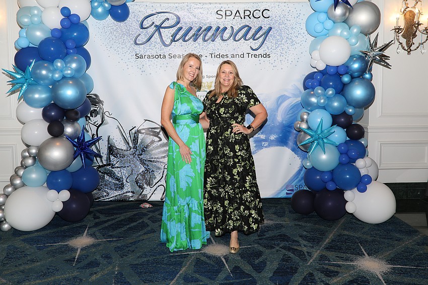 SPARCC President and CEO Jessica Hays with VP of Philanthropy Mary Ellen Mancini.