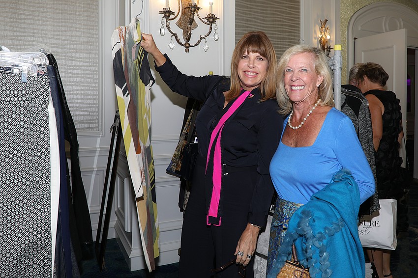 Suzette Jones shops after lunch with her aunt, Kathy Daniels.
