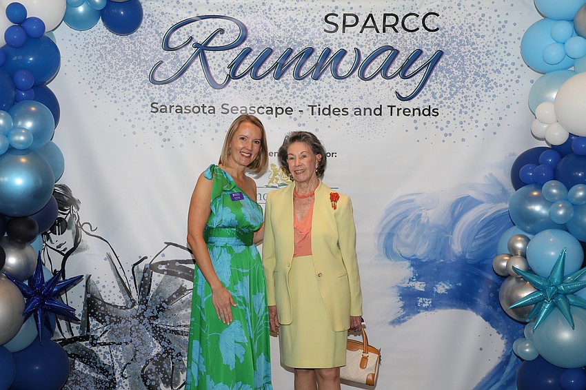 SPARCC President and CEO Jessica Hays and Cornelia Matson