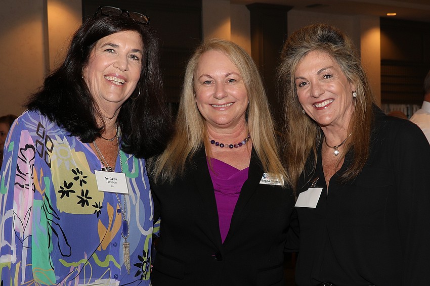 Andrea Jackson, Melissa Slater and Melissa Crowley