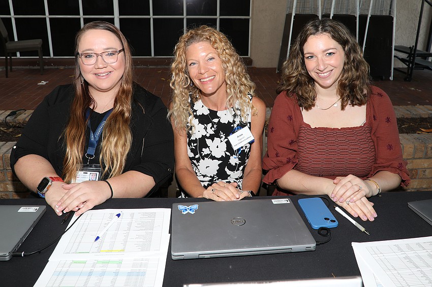 Hannah Garrison, Jenn Edgson and Janae Poppa-Noonan