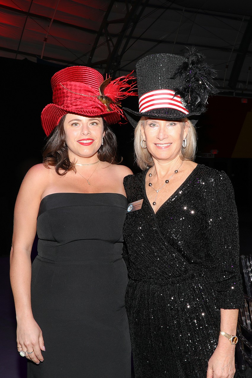 Alison Kanter and mom Danielle Gladding purchased new hats to celebrate the Save Our Seabirds gala March 29.