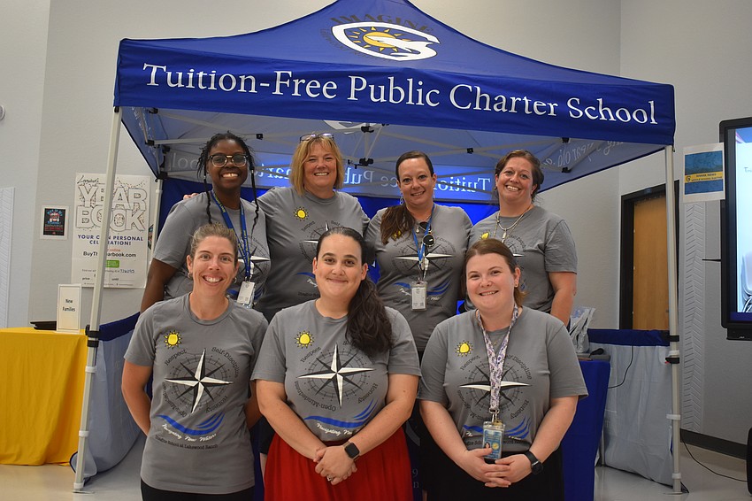 The Artistry and Insights leadership team includes (back row) Jackie Crawford, Keri Mortiz, Ashley Allen and Amanda Bolan, and (front row) Caitlin Johnson, Katie Williams and Kaytlynne Barnett.