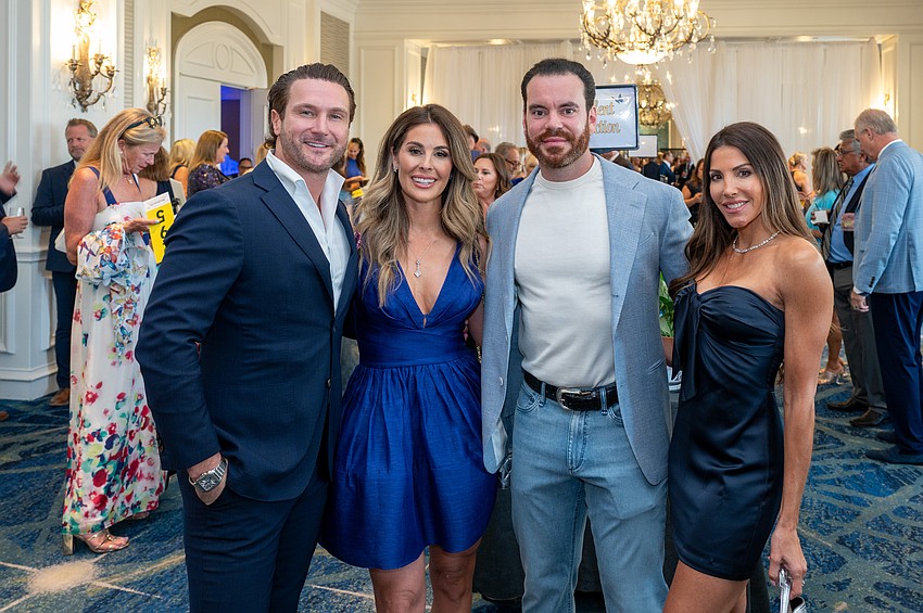 Dustin and Lauren Dixon with Lee and Patrice Smith