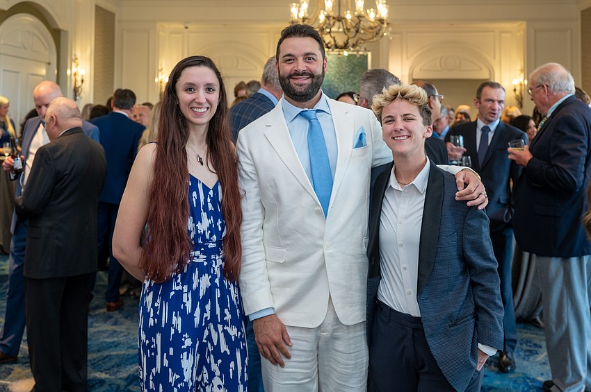 Sydney Koffman, Okay Renkliyuz and Madison Koffman