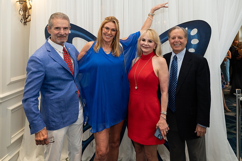 Frank and Juliette Guidara with Debbie and Ira Rosenberg