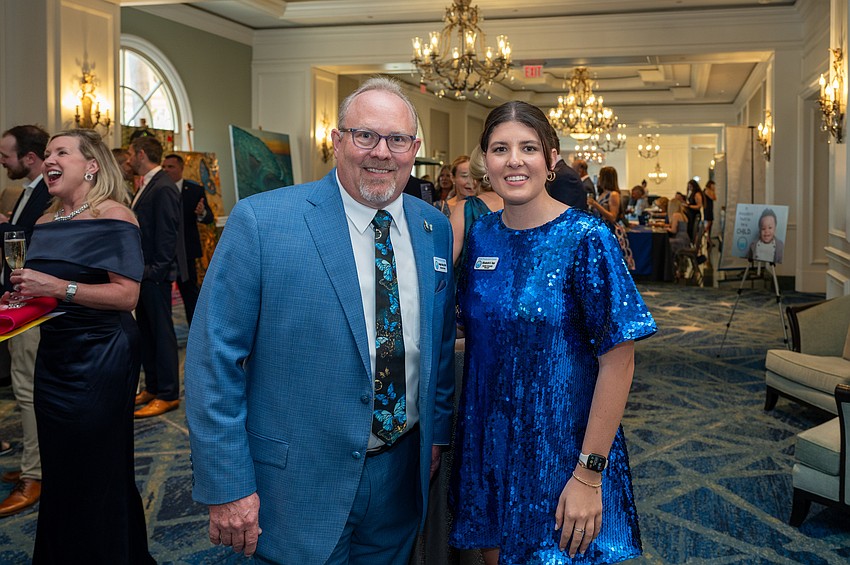 CPC CEO Doug Staley and Elizabeth Topp