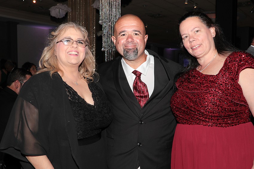 Karen Previti with Don and Jean Beam