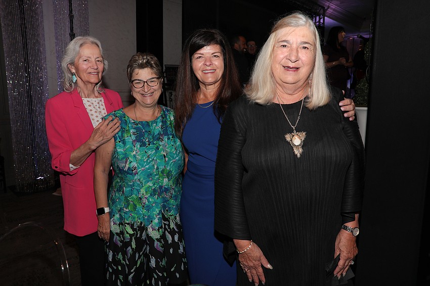 Jolana Popcak, Maria Turchi, Mary DeFranca and Ginny Alchoury