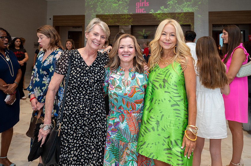 Bobbi Morgan, event Co-Chair Caryn Patterson and Michelle Swencki