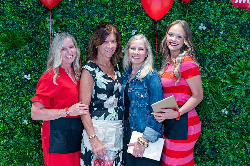 Kristin Morton, Nancy Lagnese, Kellie Menke and Ivy Morton