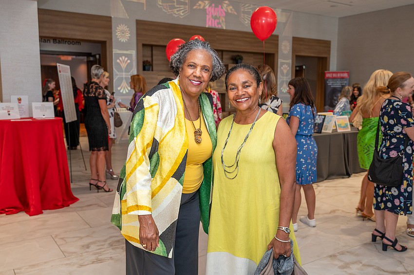 Mercidees McTeer and Chamaine Downie