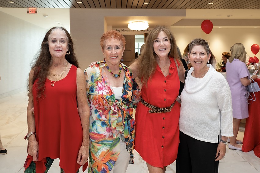 Suzanne Stacy, Vicki Rolo, Cindy McCollum and Nancy Platkin
