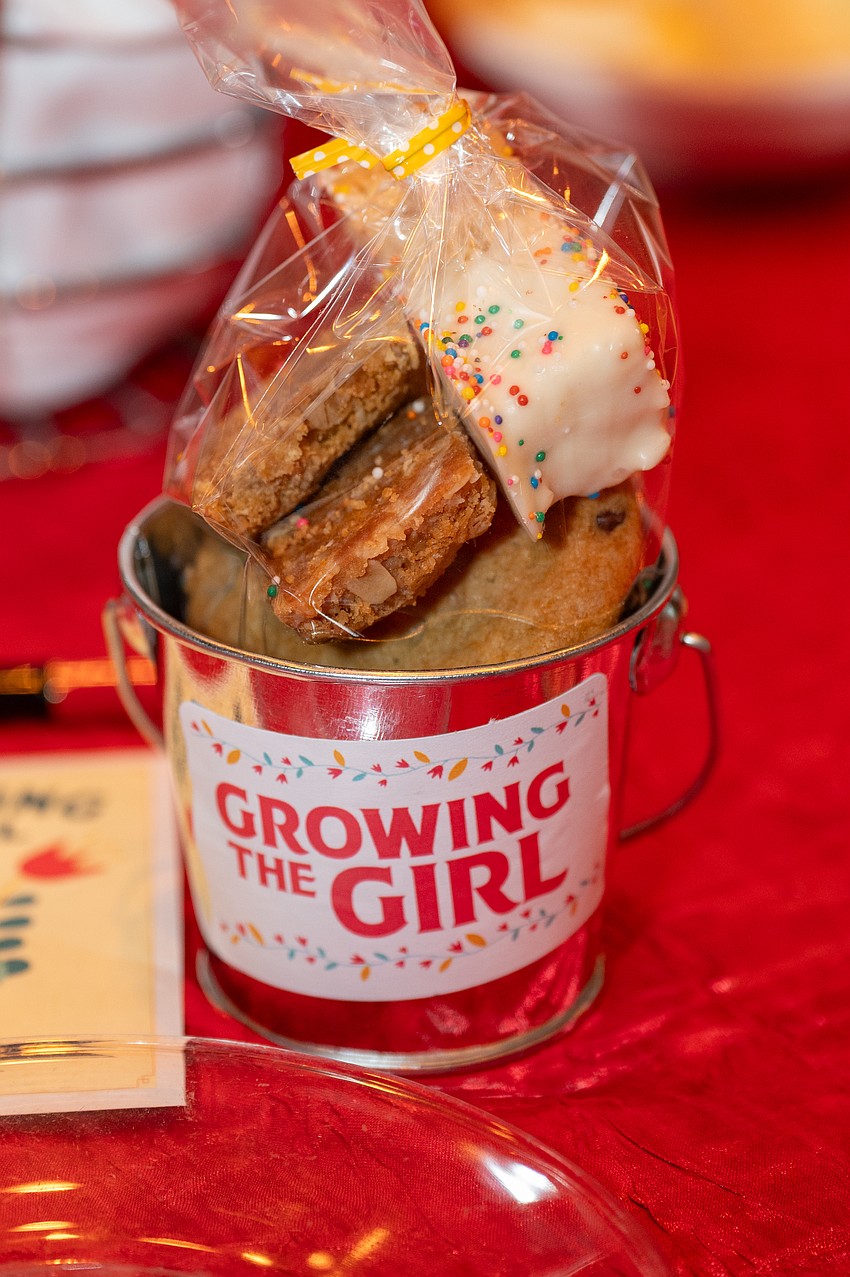 Table favors at the Girls Inc. luncheon.