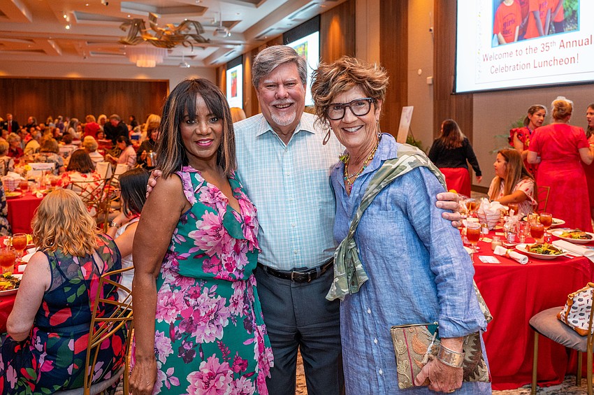 Vickie Oldham, John Shea and Barbara Banks