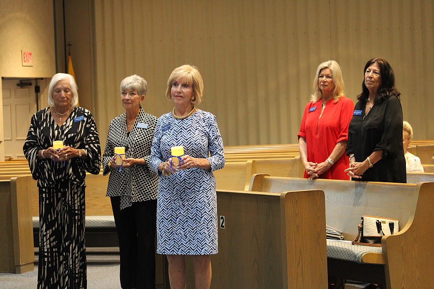 Susan Gilmore Clarke takes her turn affirming her commitment.