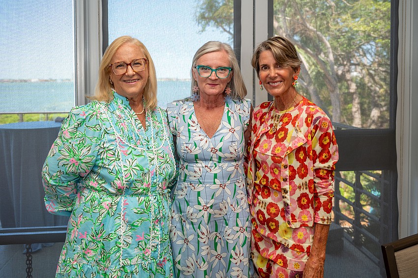 Jocelyn Udell, Louise Converse and Audrey Robbins