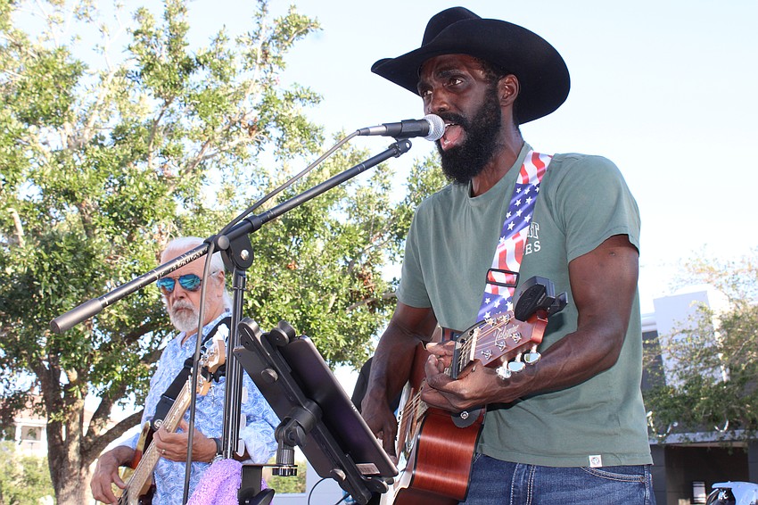 The Jesse Daniels Band provided the entertainment April 11 during the Block Party and Club Day at Main Street at Lakewood Ranch.