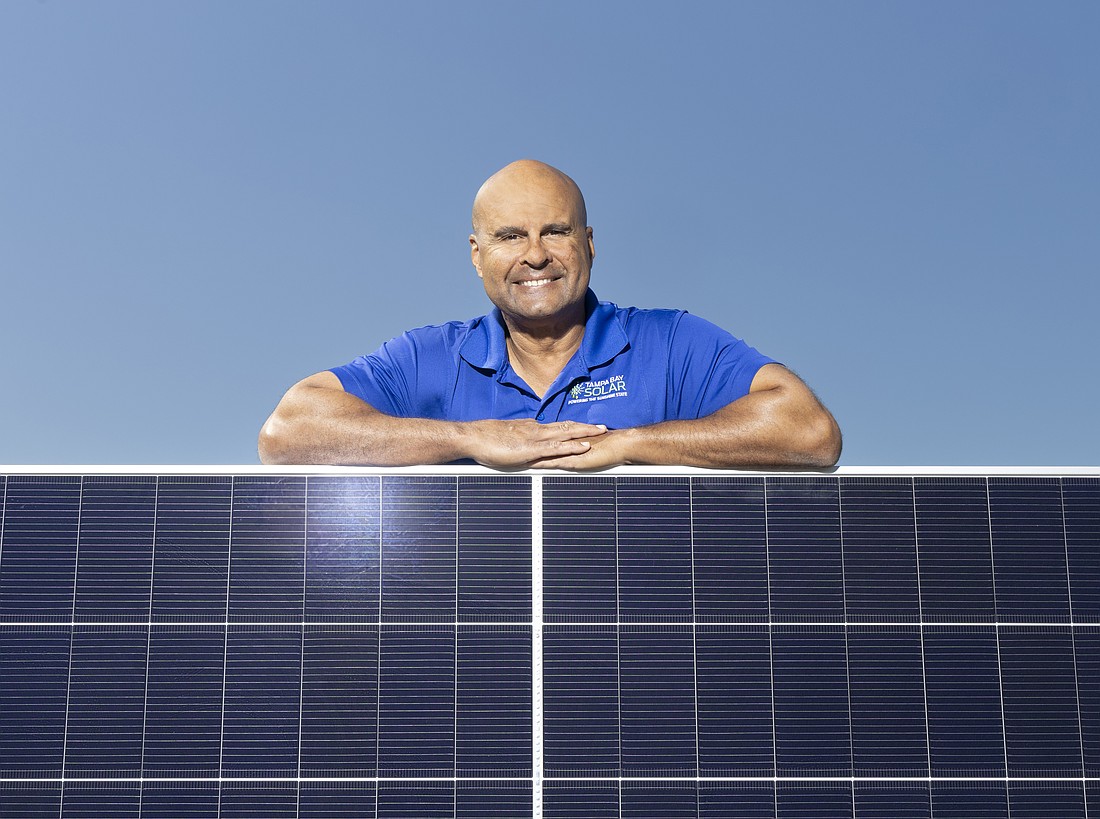 Steve Rutherford is a former U.S. Navy Commander who discovered the benefits of solar power while serving and founded Tampa Bay Solar after retiring.