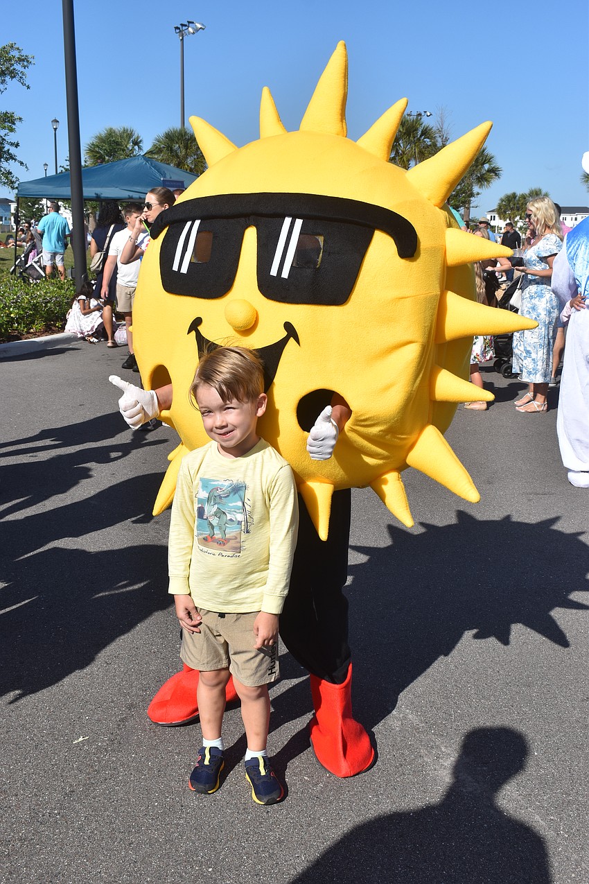 Bennett Sanders, 4, says 