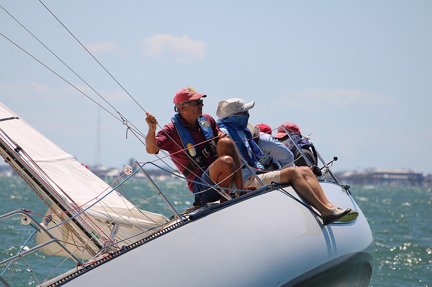 Vessels pushed their limits at Saturday's Bird Key Yacht Club Regatta, racing high winds and competitors to the finish.