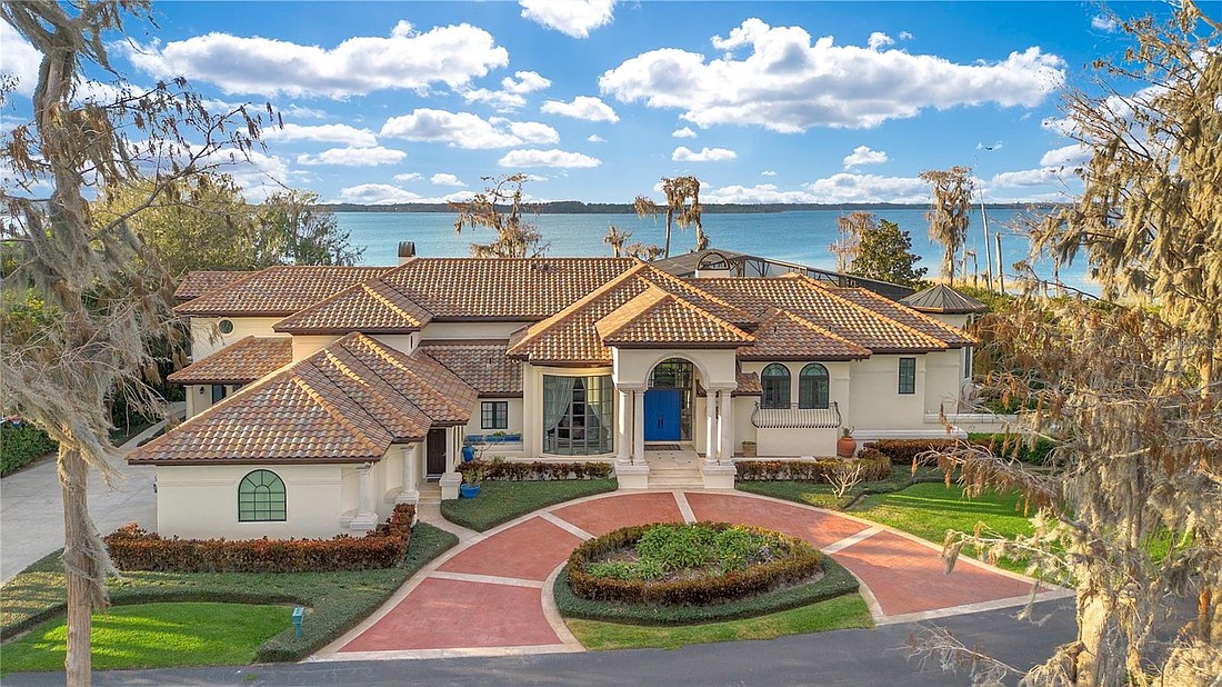 The home at 9243 Point Cypress Drive, Orlando, sold April 7, for $8 million. This one-of-a-kind lakefront home sits on a secluded peninsula with two private boat docks — one for Lake Sheen and one for Lake Tibet. The sellers were represented by Cedrick Williams, Magnus Realty Group.