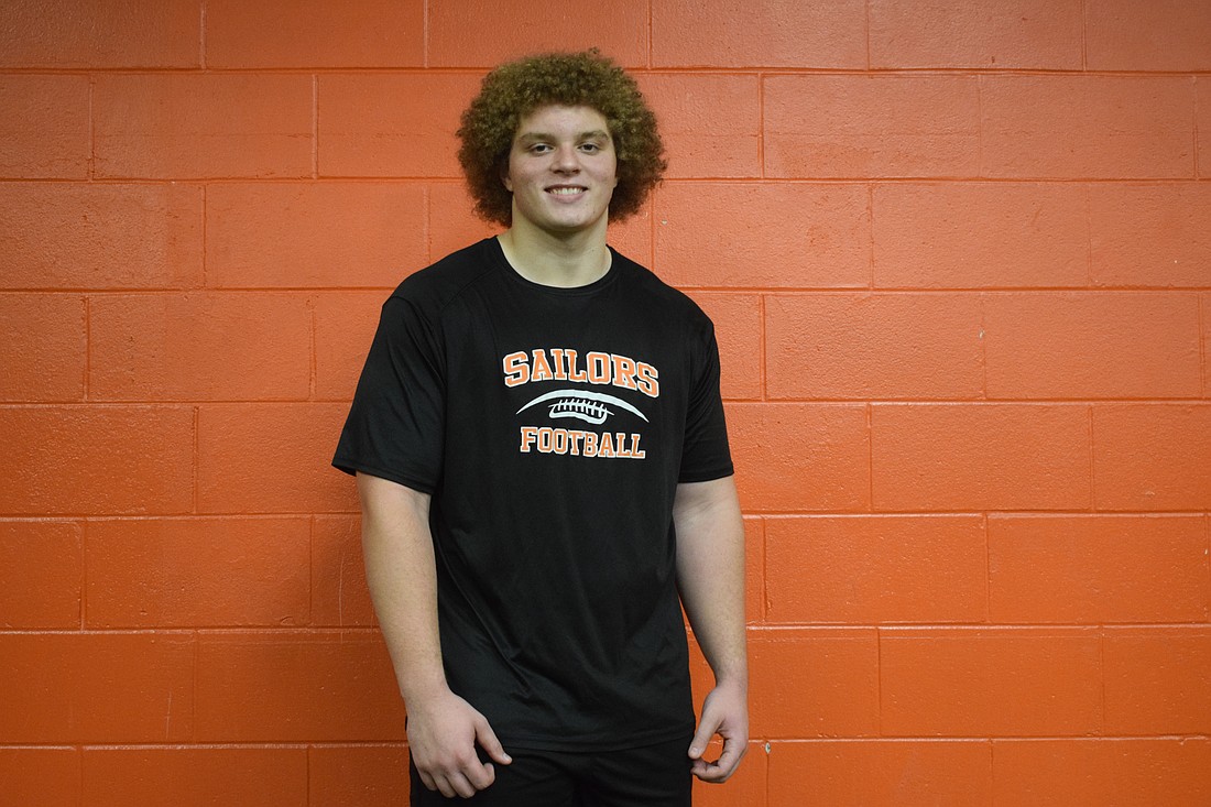 Sarasota High junior Cooper Robinson placed sixth in the olympic lift and eighth in the traditional lift for the unlimited weight class at the 3A boys weightlifting state championships on April 12 at RP Funding Center in Lakeland.