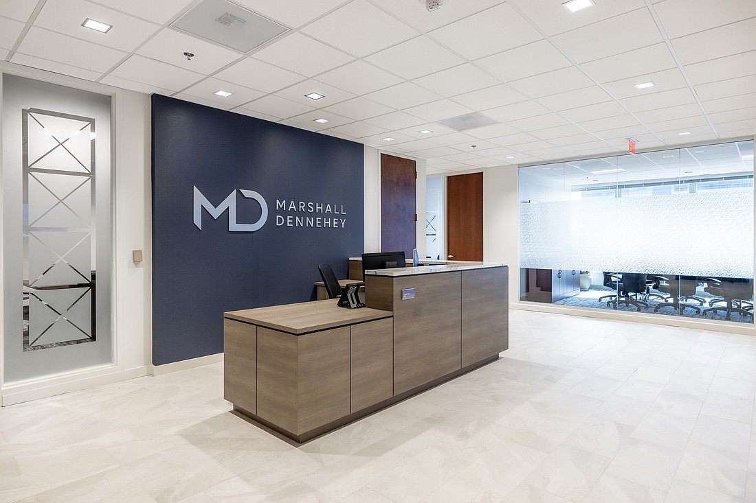 The Marshall Dennehey offices in Bank of America Tower.