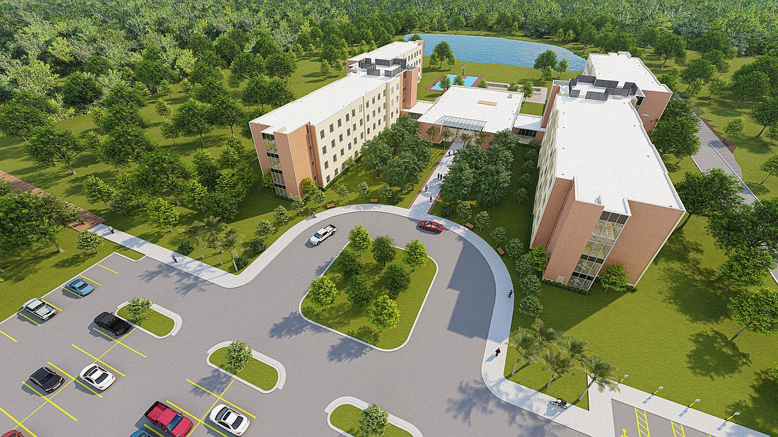 The University of North Florida East Ridge Honors Residence Hall in Jacksonville.