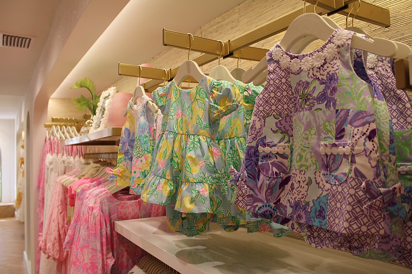 The shop carries clothes for children as well as its signature women's wear.