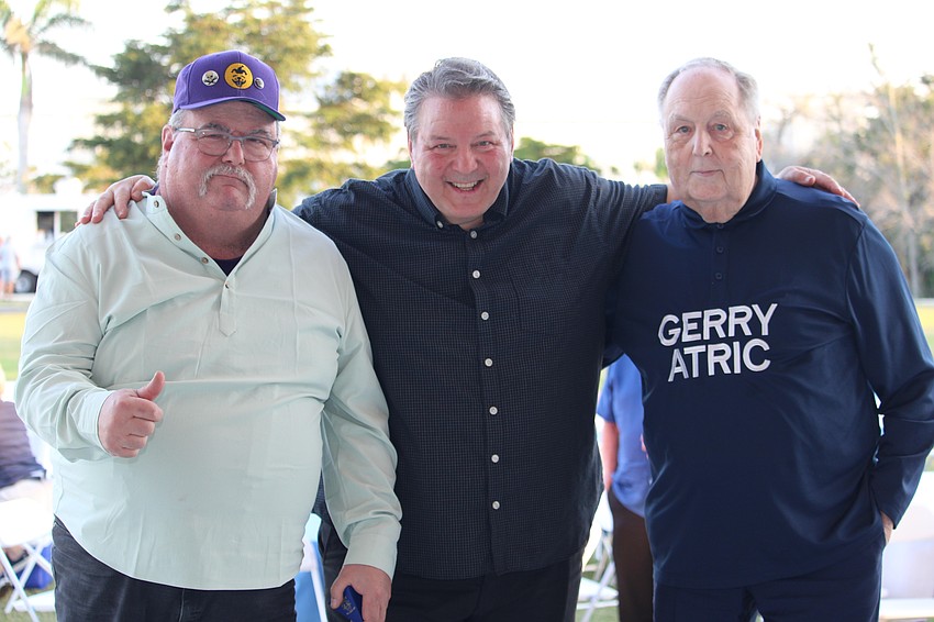 Al Earnst, Don Tersigni and Cliff Hornsby perform at the first Comedy Night fundraiser, part of this year's 