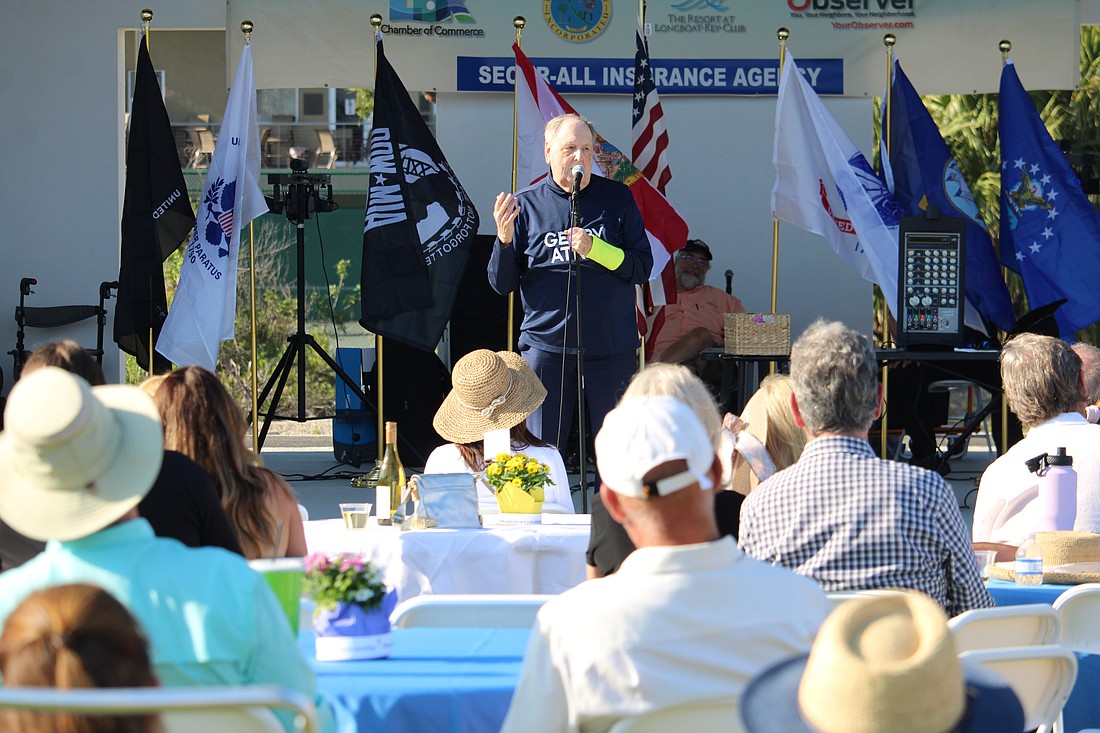 Cliff Hornsby, aka "Gerry Atric," opens the show.